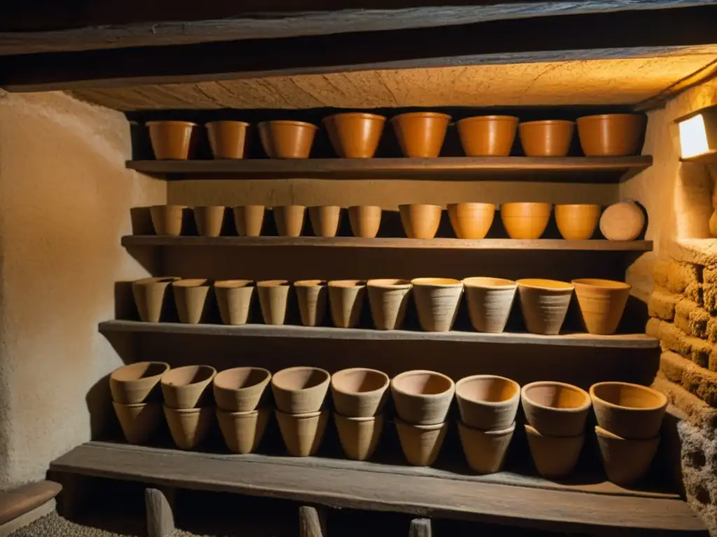 Antigua bodega subterránea de Escandinavia con técnicas de conservación de alimentos