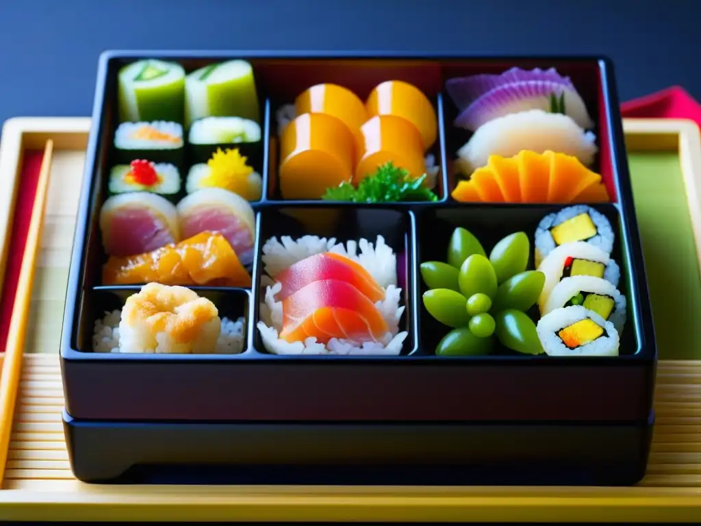 Armonía y color en platos japoneses con principios Zen