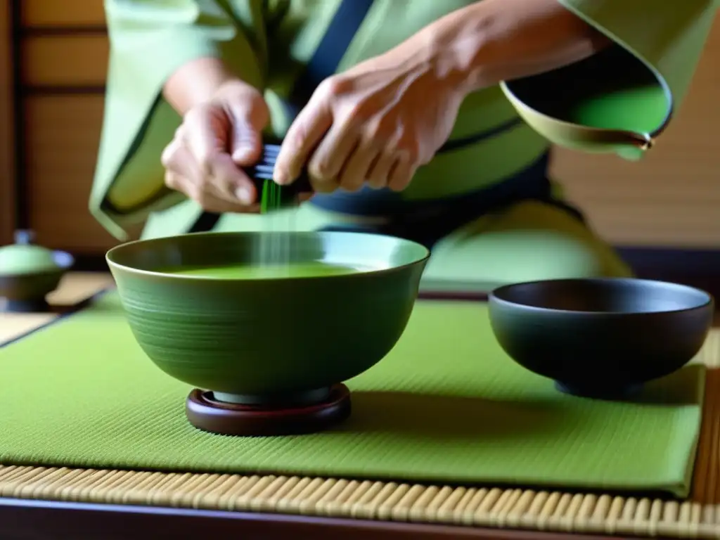 Armonía y tradición: maestro de té verde en la sociedad japonesa