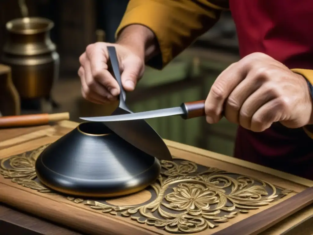 Un artesano meticuloso recrea utensilios históricos para mejorar tu experiencia culinaria con réplicas auténticas