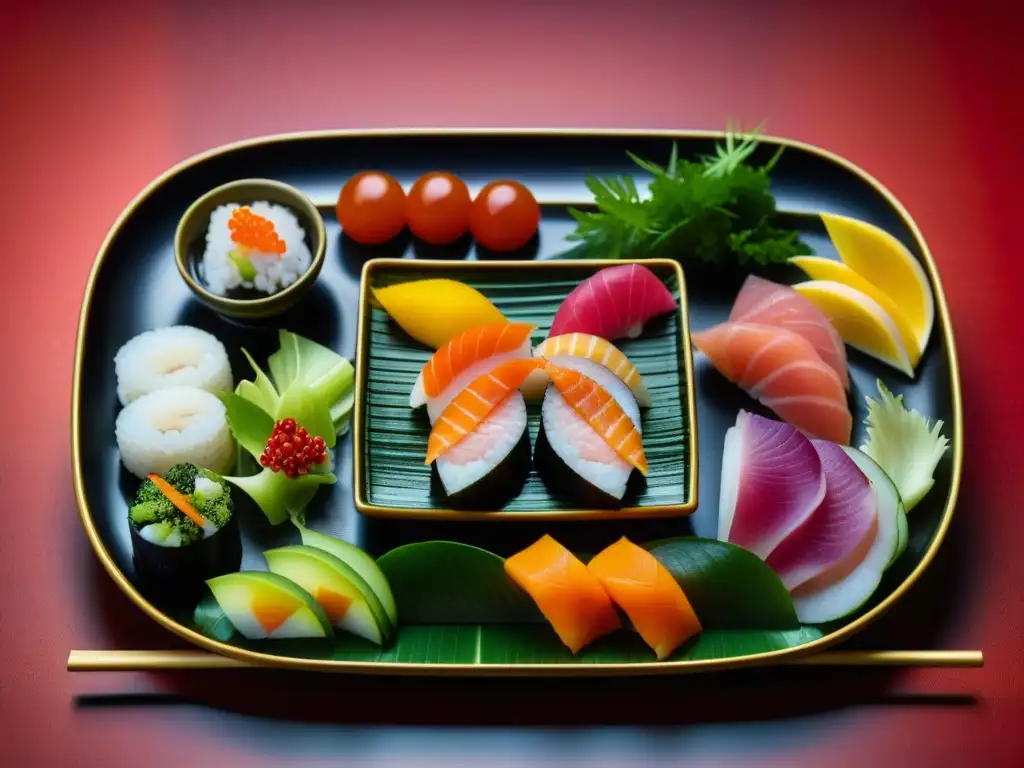 Un banquete ceremonial japonés detallado de la Era Kamakura, resaltando colores vibrantes y detalles intrincados