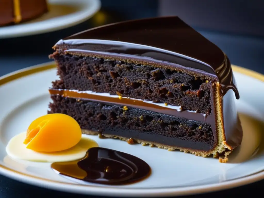 Un bocado de historia: la exquisita Sacher Torte de Austria, con su glaseado de chocolate y relleno de albaricoque