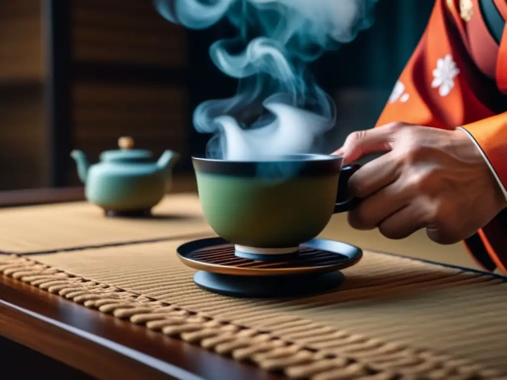 Ceremonia del té japonés: Detalles de la tradición cultural y el significado en una atmósfera de tranquilidad y concentración