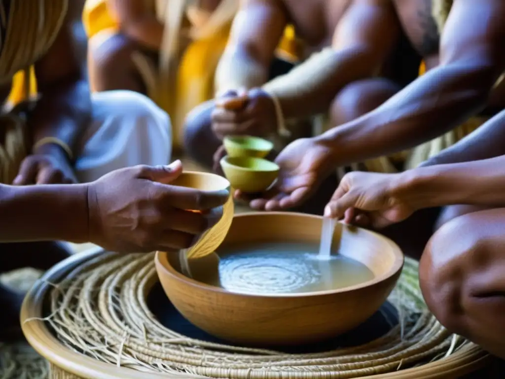 Ceremonia tradicional de Kava en el Pacífico Sur, resaltando el rol social y espiritual del Kava