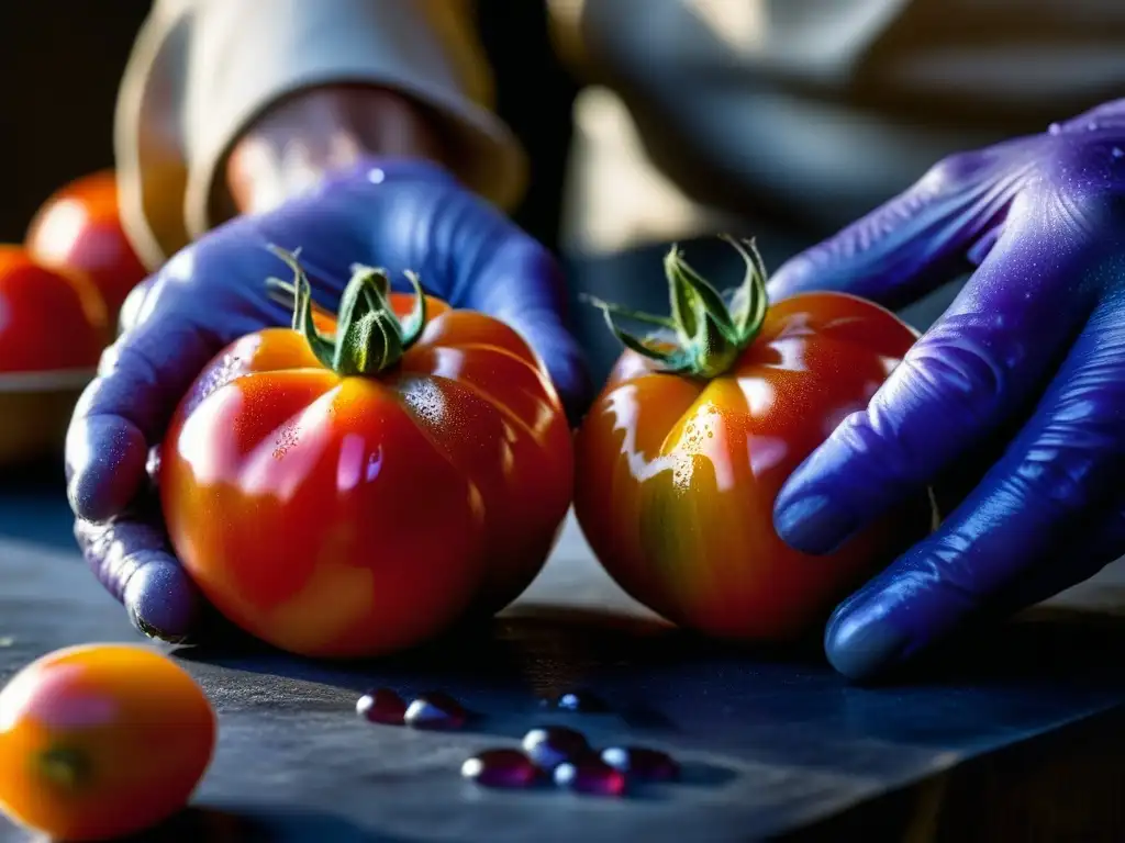 Un chef experimentado revela la belleza de un tomate ancestral, en un homenaje a recetas históricas con relevancia cultural