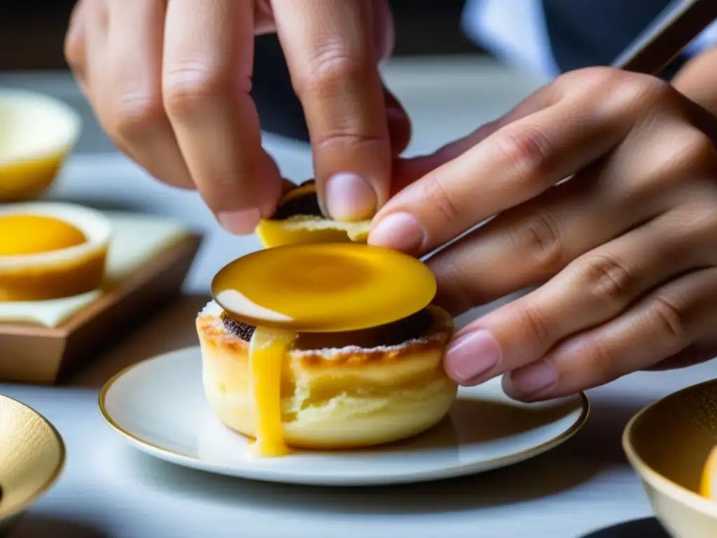 Un chef experto fusiona sabores de Lisboa y Tokio en un pastel de nata y un wagashi