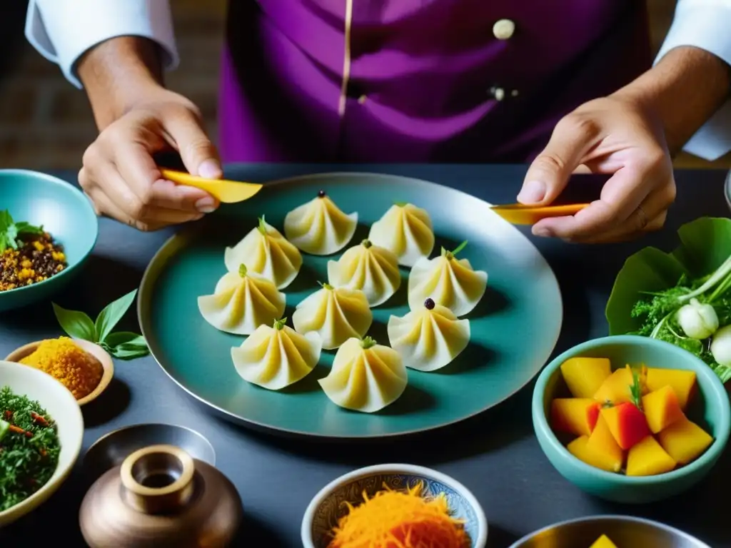 Un chef experto fusiona tradiciones culinarias en una receta histórica a lo largo de la Ruta de la Seda