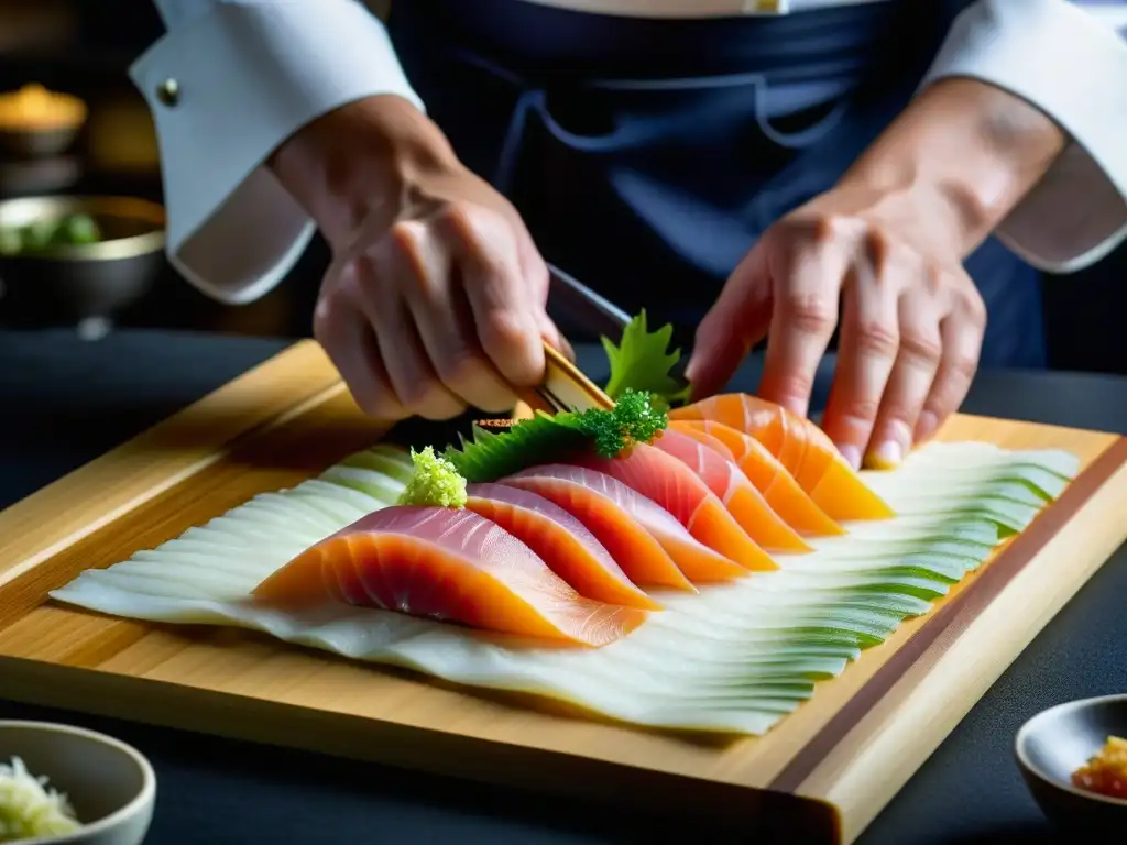 Un chef fusiona ingredientes japoneses con técnicas culinarias europeas, destacando la influencia europea en la cocina japonesa