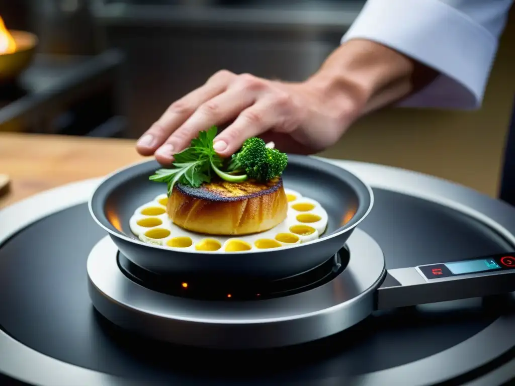 Chef innovador fusiona tradición y tecnología con gadget de cocina de alta gama