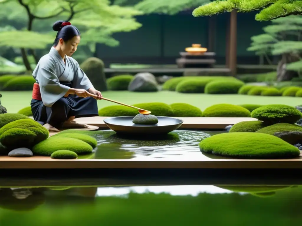 Un chef en un jardín Zen armoniza gastronomía y naturaleza con prácticas culinarias ecológicas