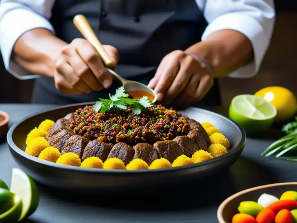 Un chef peruano fusiona la soya con especias nativas, destacando la importancia histórica de la soya en la gastronomía peruana