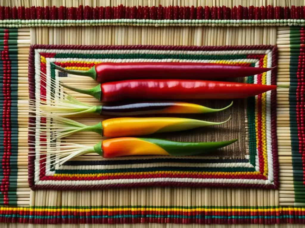 Una colorida selección de ingredientes olvidados de la cocina prehispánica en un detallado primer plano