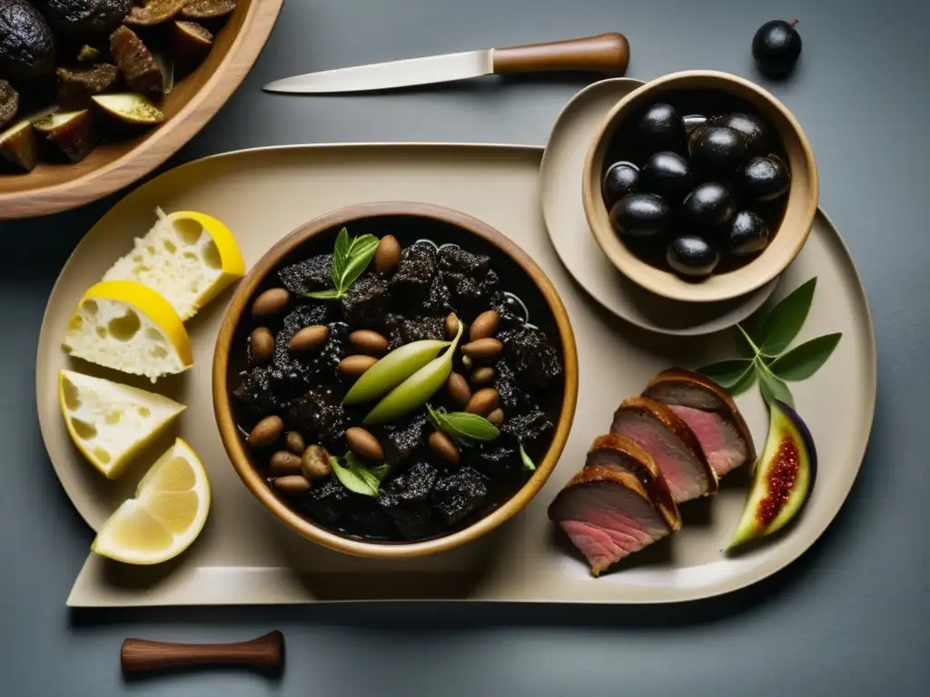 Dieta espartana vs Una comparación visual de la cocina espartana y ateniense en la antigua Grecia