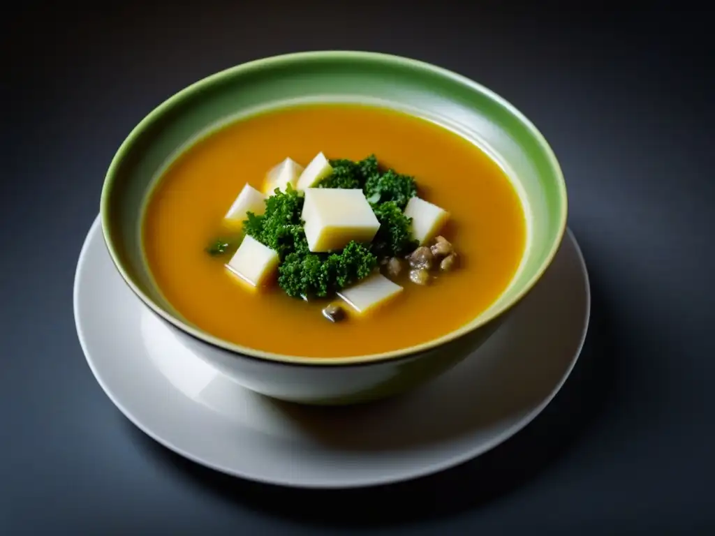 Una representación conmovedora de la innovación culinaria durante el sitio de Leningrado, a través de una humilde sopa improvisada