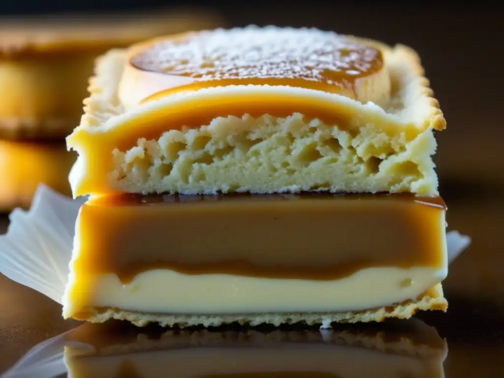 Delicado alfajor con dulce de leche, fusionando sabores europeos e indígenas