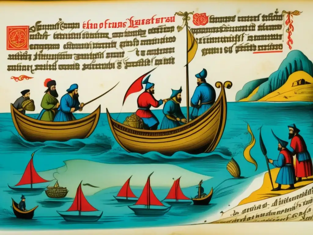 Descubrimiento de mariscos exóticos en manuscrito medieval