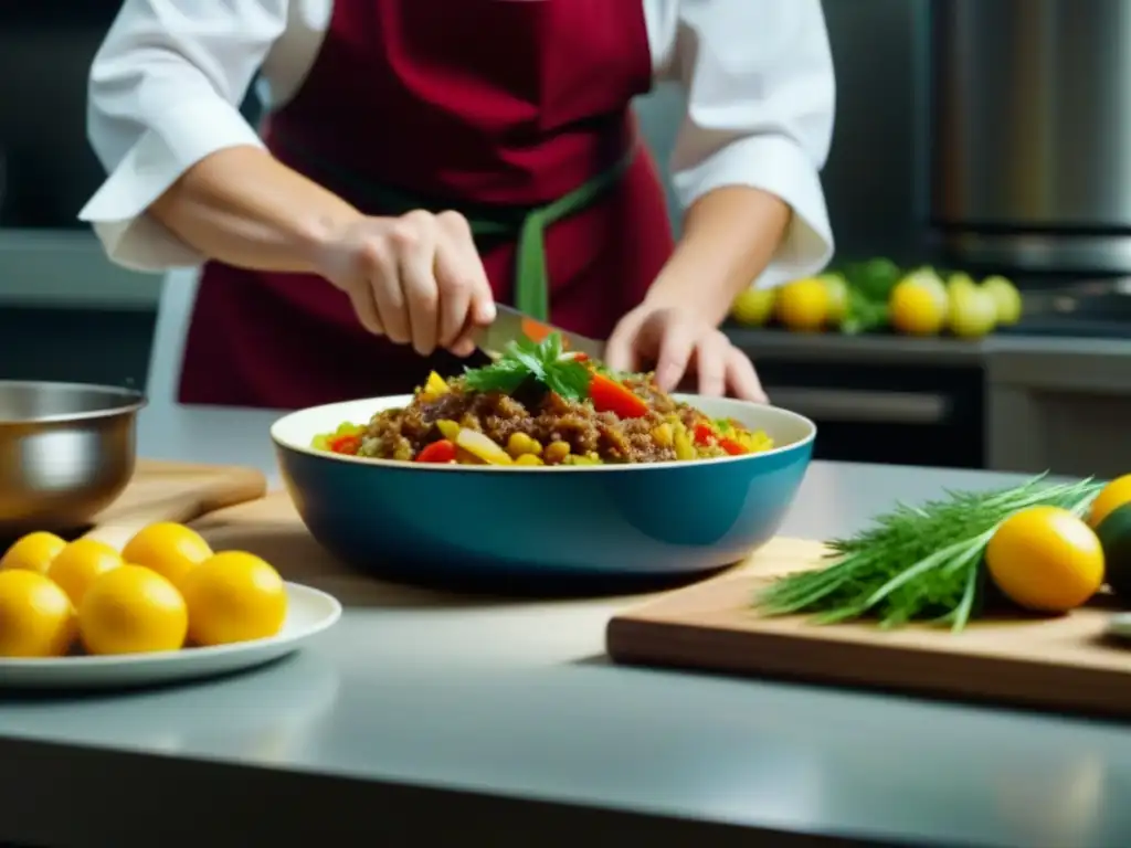 Preparación detallada de cocina lituana: recetas históricas modernas cobran vida en una cocina contemporánea