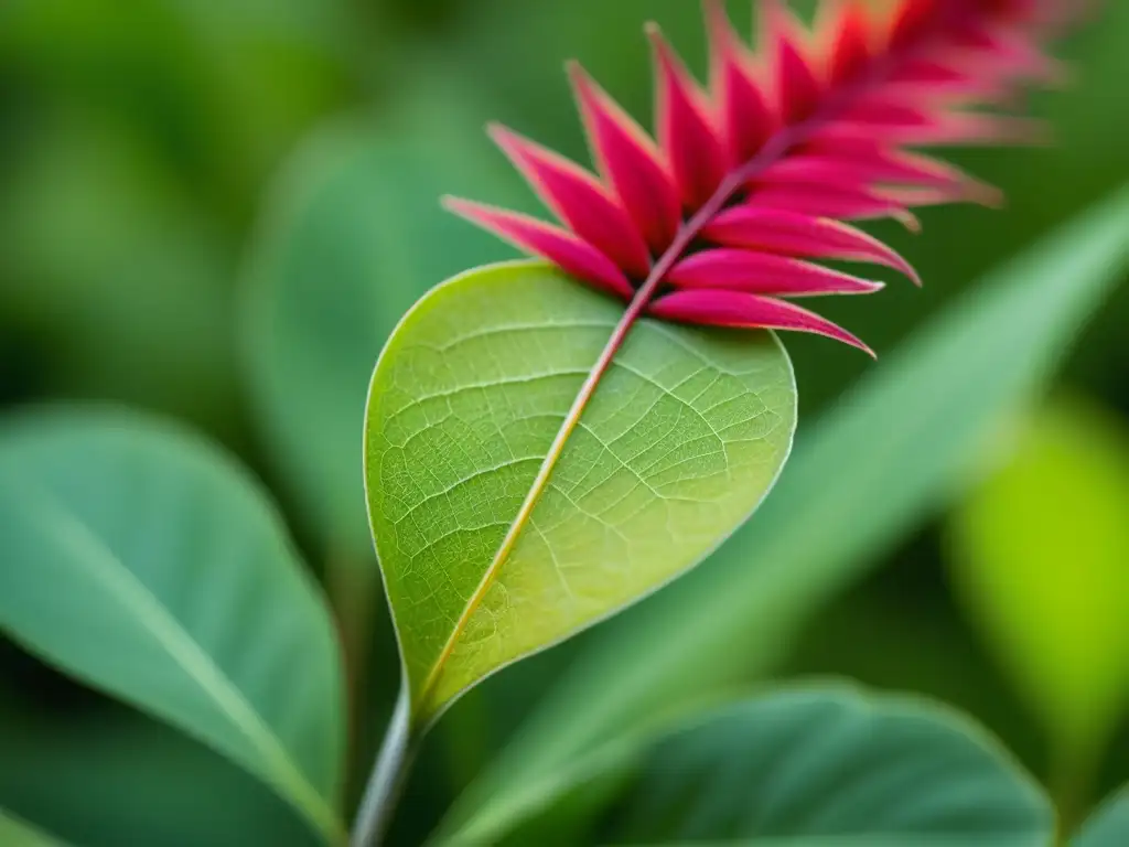 Detalle de hierbas indígenas para recetas indígenas de desintoxicación cuerpo, resaltando texturas y colores vibrantes