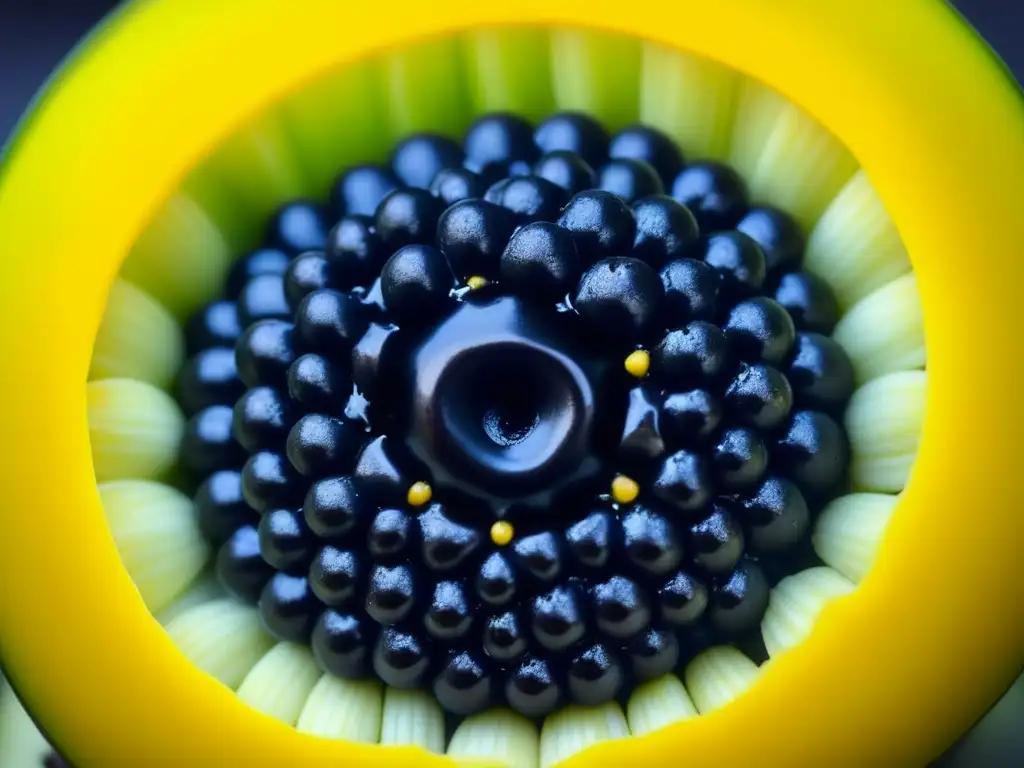 Detalles asombrosos del caviar azteca resurgimiento culinario en un elote infestado de huitlacoche