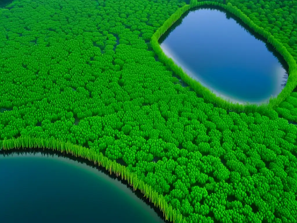 Detalles de chinampas, ingeniería agrícola azteca sostenible en armonía con la naturaleza