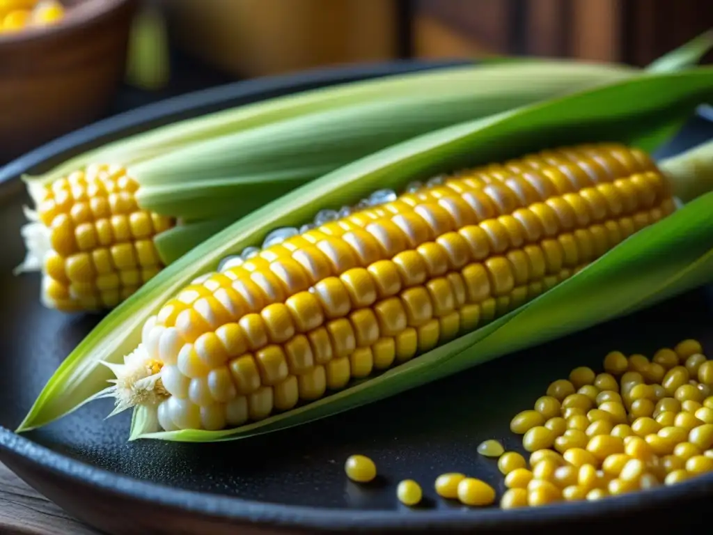 Detalles del maíz y frijol TexMex en cocina tradicional, resaltando la importancia culinaria