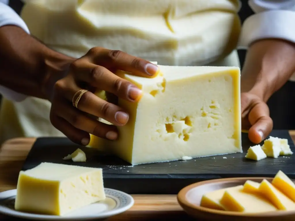 Elaboración artesanal de paneer: Origen y receta auténtica paneer en manos expertas