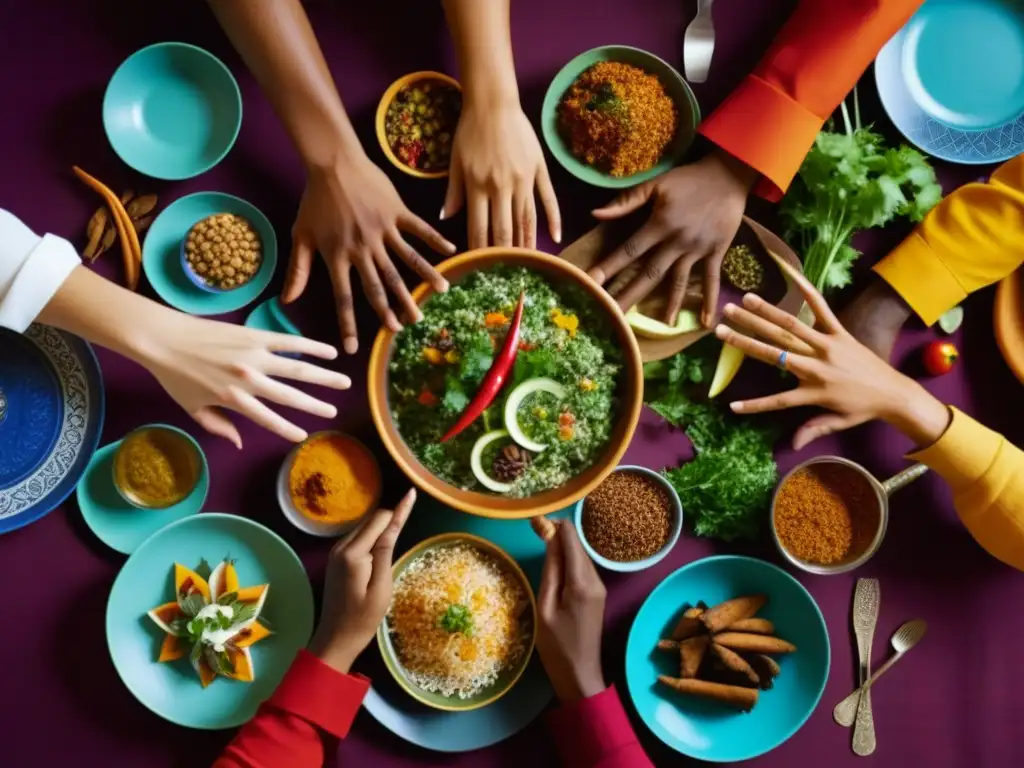 Un encuentro culinario que impacta, fusionando historias y tradiciones de intercambios culinarios alrededor de una mesa multicultural