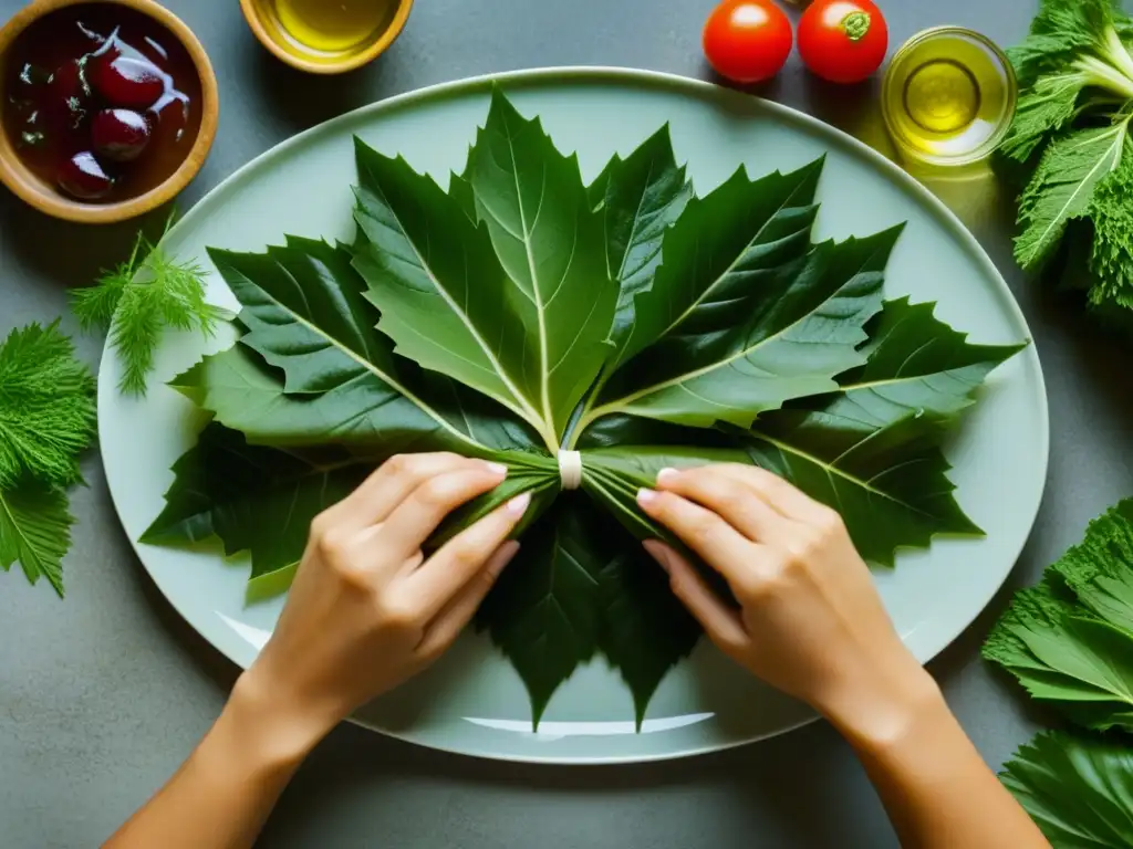 Elaboración experta de dolma con hoja de uva: origen y receta de dolma