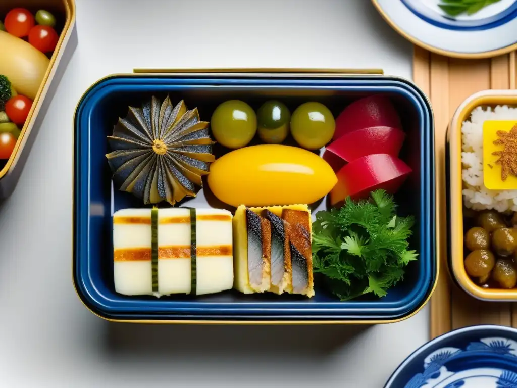 Una explosión de sabores: cocina portuguesa en Japón en una exquisita caja bento