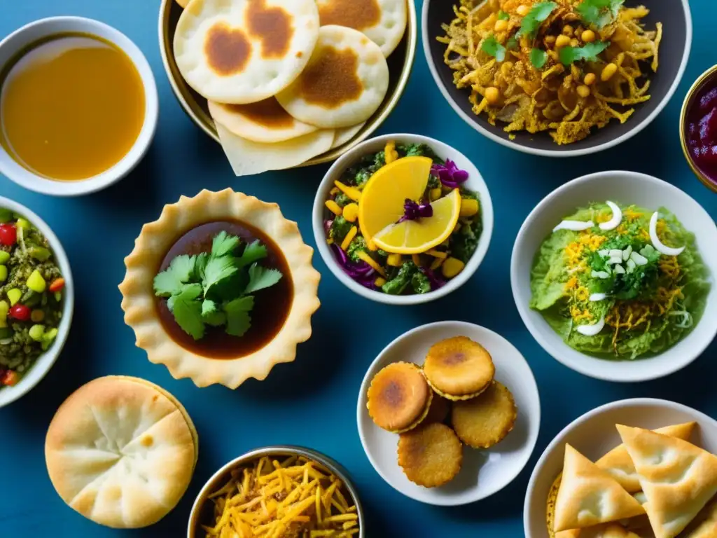 Una explosión de sabores y colores: variedades de chaat en India