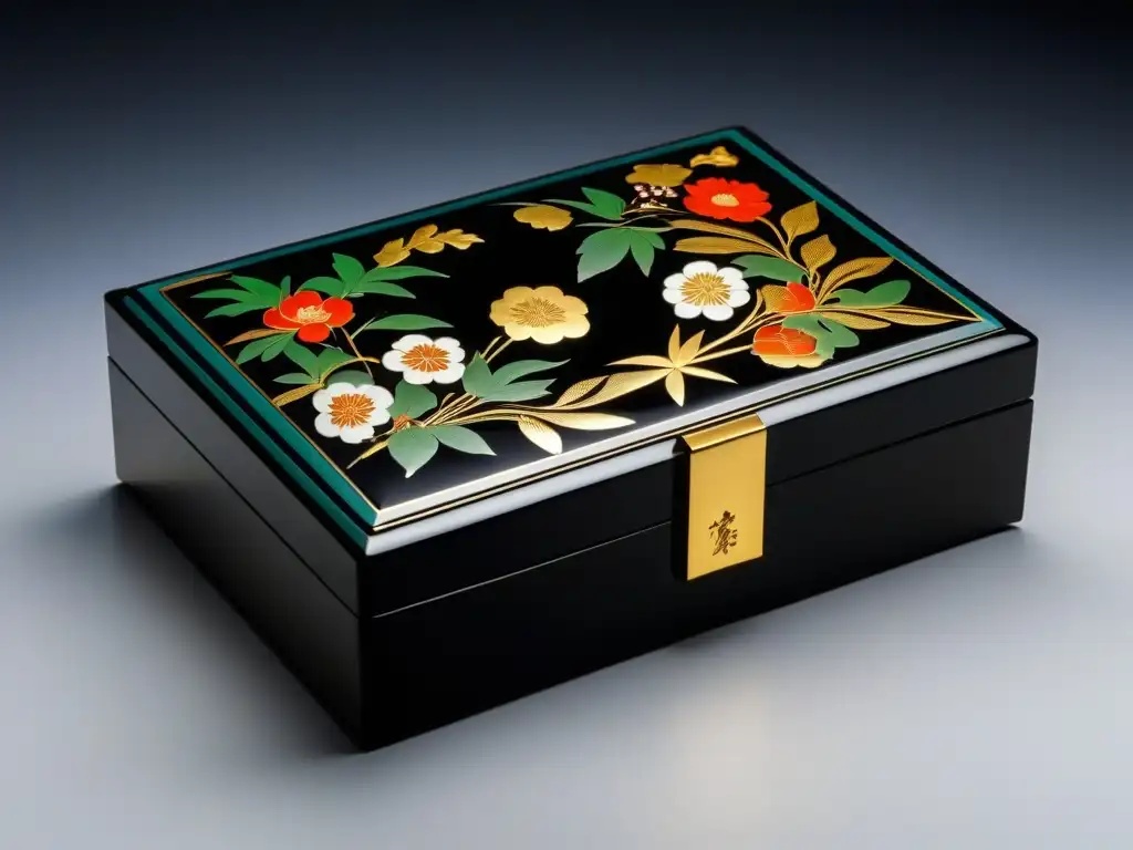 Exquisita bento box lacada del Edo con recetas históricas corte imperial Edo