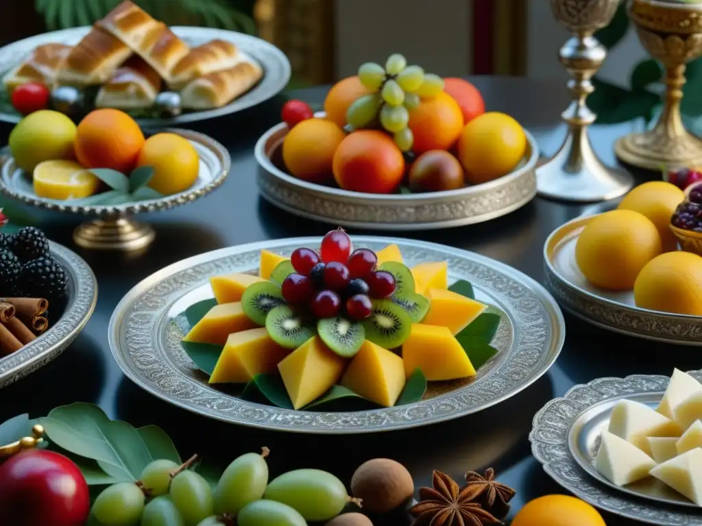 Una exquisita mesa renacentista con suculentas recetas históricas de artistas renacentistas