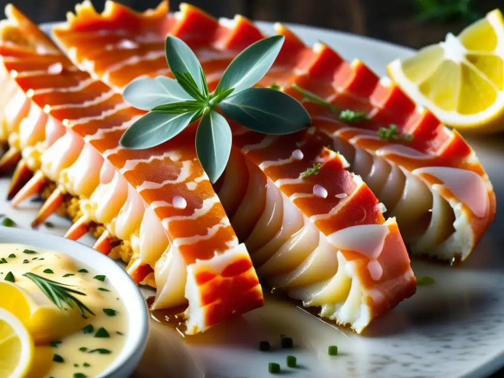 Deléitate con la exquisita textura y sabor del Cangrejo Real Gastronomía Rusa, bañado en mantequilla y sal del Himalaya