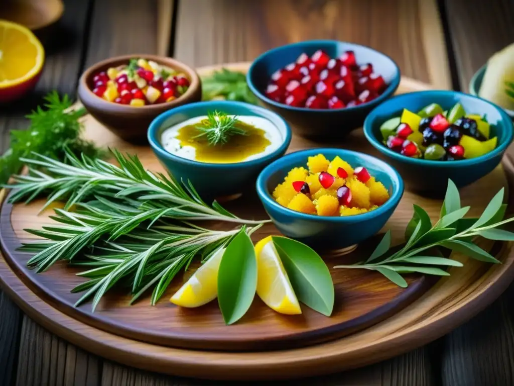 Deléitate con la exquisita variedad de platos tradicionales del Meze otomano