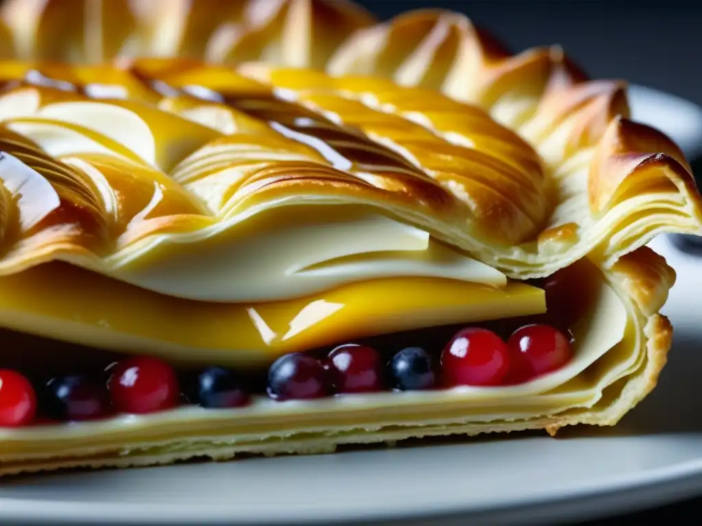 Un exquisito pastel francés con impacto gastronomía Revolución Francesa