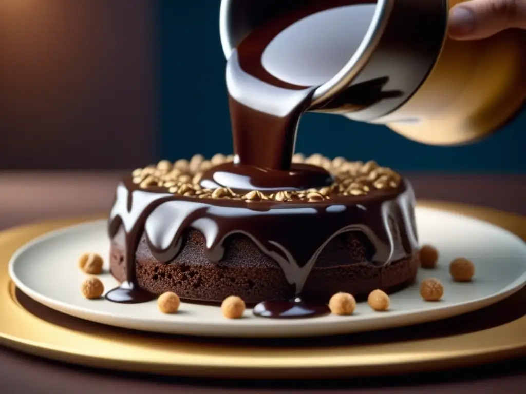 Un exquisito postre histórico con chocolate reinterpretado, fusionando tradición y modernidad