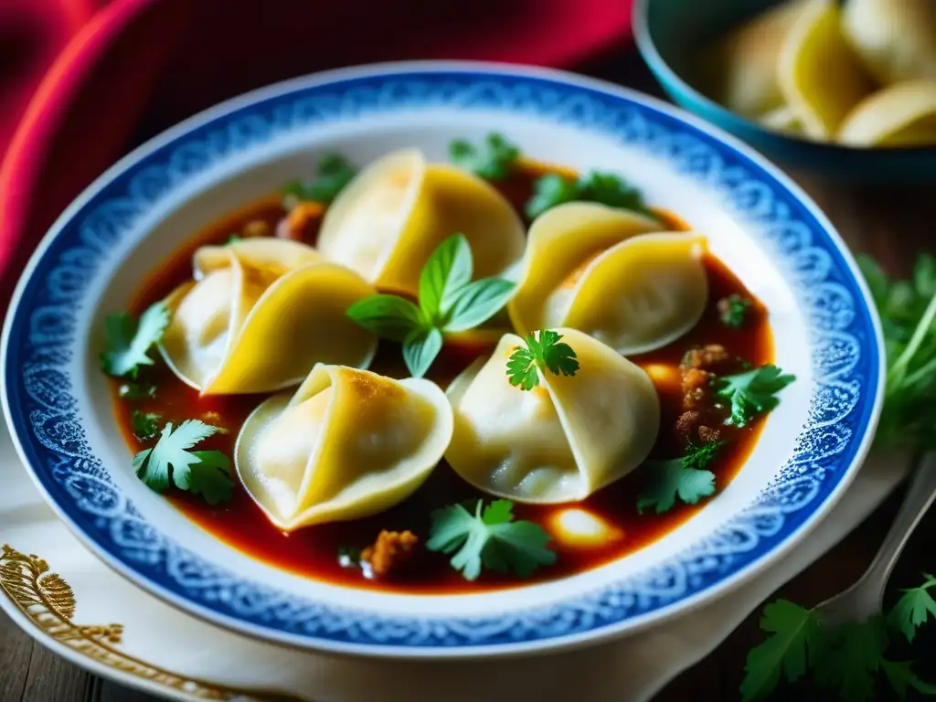 Un festín visual de recetas históricas de la Ruta de la Seda en Europa, con colores vibrantes y una presentación detallada