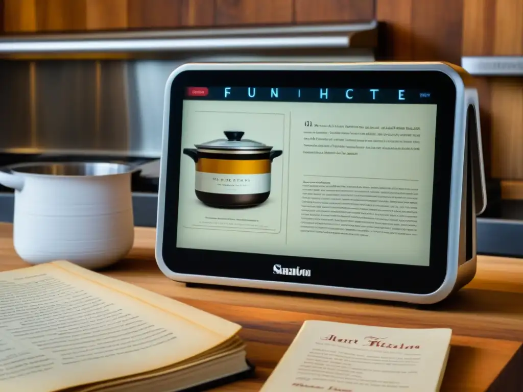 Una fusión de recetas históricas y gadgets inteligentes en la cocina