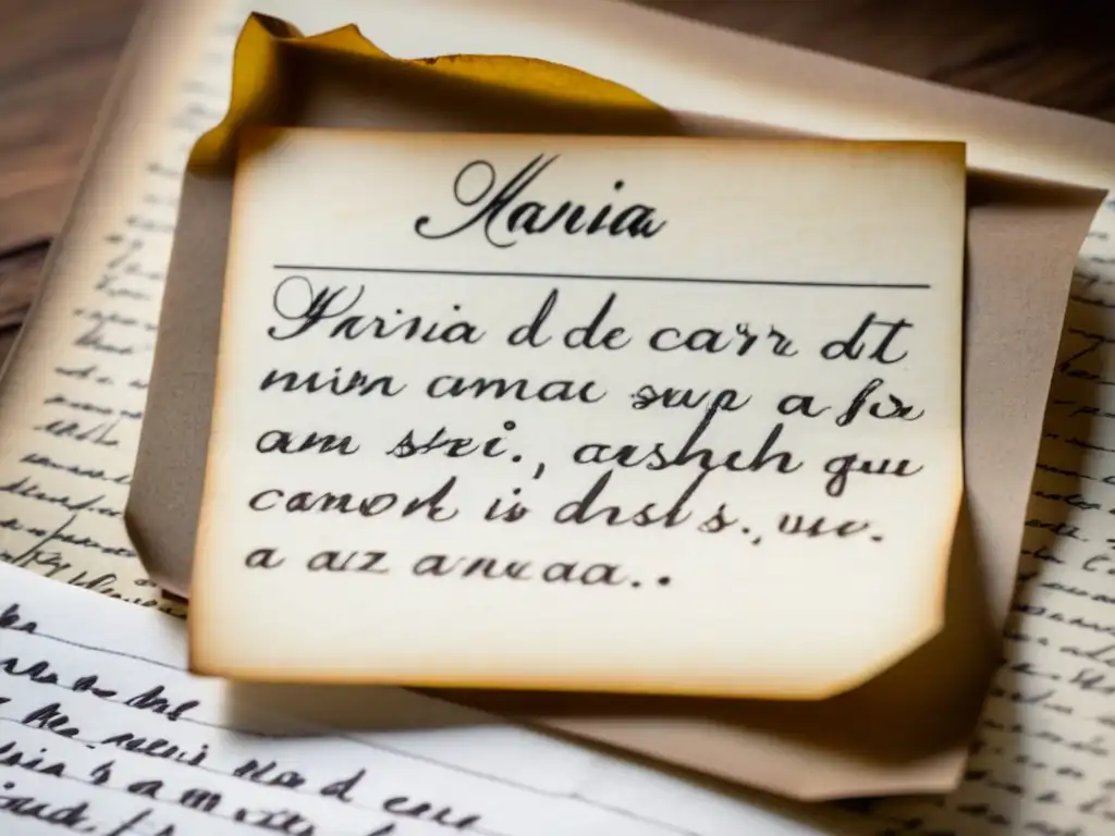 Legado culinario familiar: recetas históricas en una tarjeta manuscrita desgastada con 'harina de maíz', 'canela' y 'azúcar'