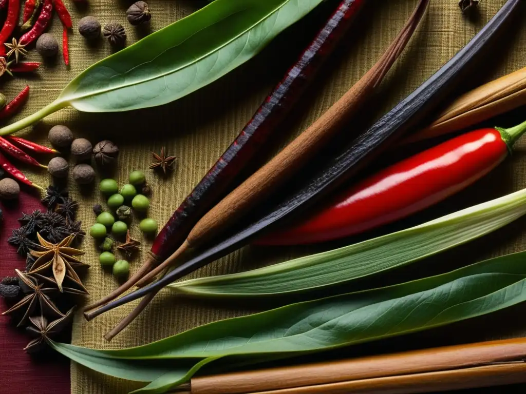 Una obra de arte culinaria: ingredientes secretos cocina Samurái en vibrantes colores y texturas, listos para deleitar los sentidos