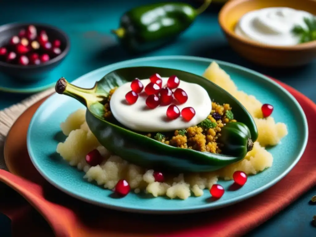 Una obra maestra culinaria: chiles en nogada, comida mestiza que desafió el colonialismo