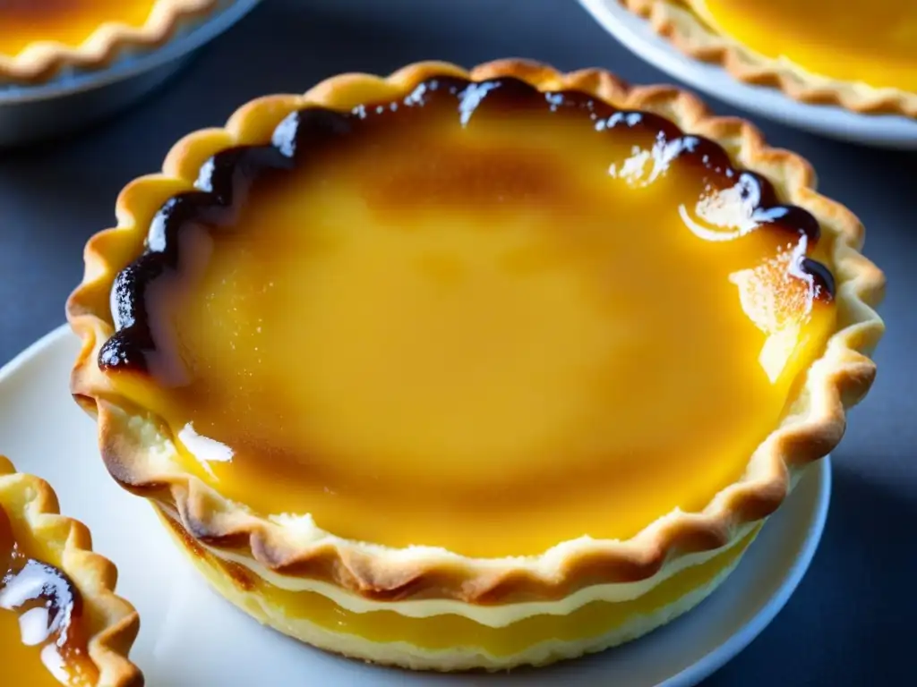 Delicioso Pastel de Nata en Lisboa Deléitate con un Pastel de Nata en el Festival Gastronómico de Carabelas Lisboa