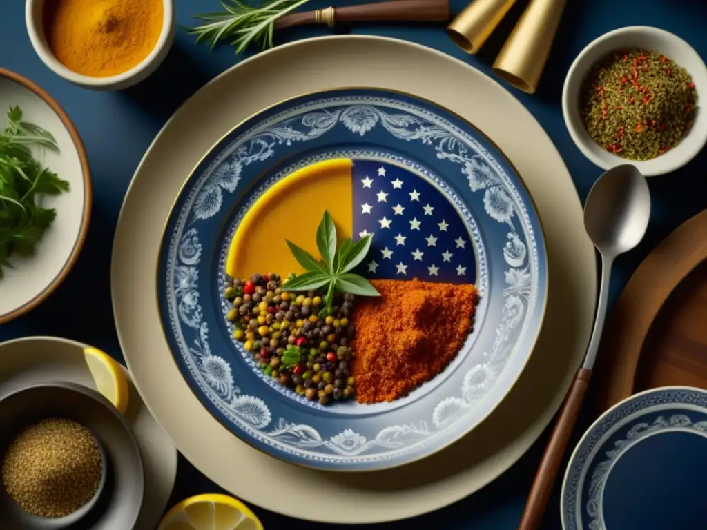 Un plato emblemático de la independencia americana con detalles culinarios detallados