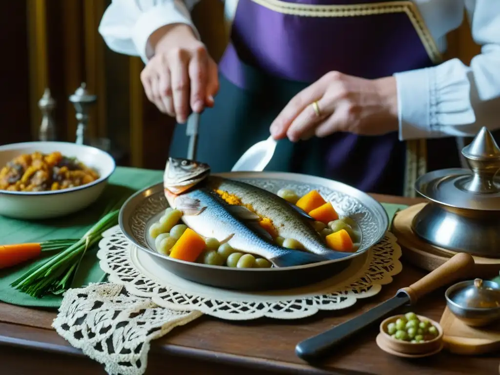 Preparación detallada de recetas históricas de pescado para Cuaresma rusa