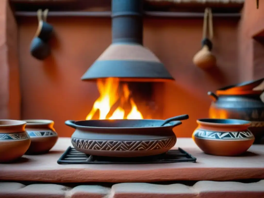 Preparación de recetas históricas de carnes prehispánicas en fogón tradicional