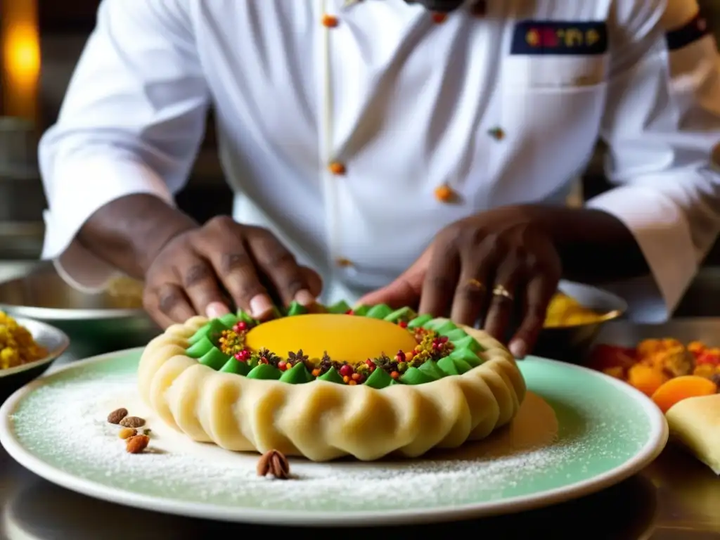 Un repostero caribeño influenciado por postres africanos, creando con esmero y pasión