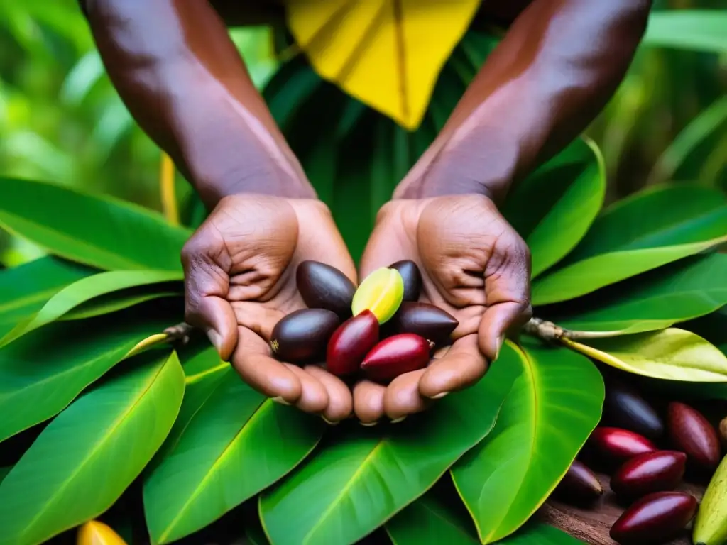 Rituales sagrados de la cosecha de cacao en las Islas del Pacífico: Importancia cultural cacao Islas Pacífico