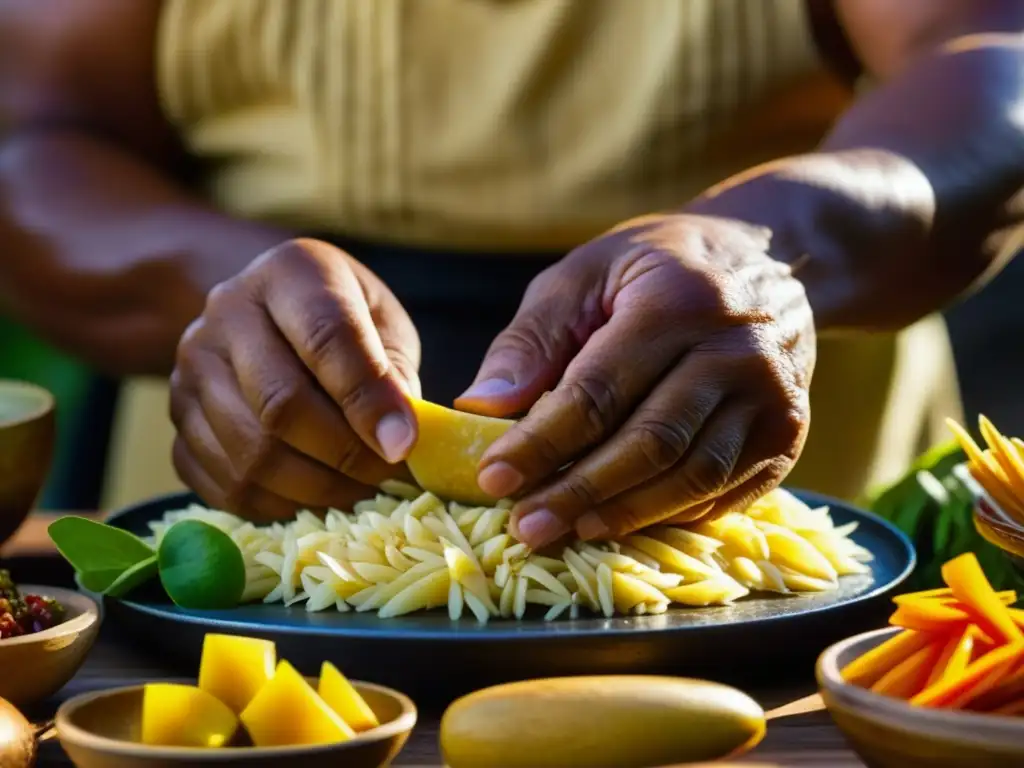 Un tesoro culinario del Pacífico: manos expertas preparan receta histórica resistiendo la globalización