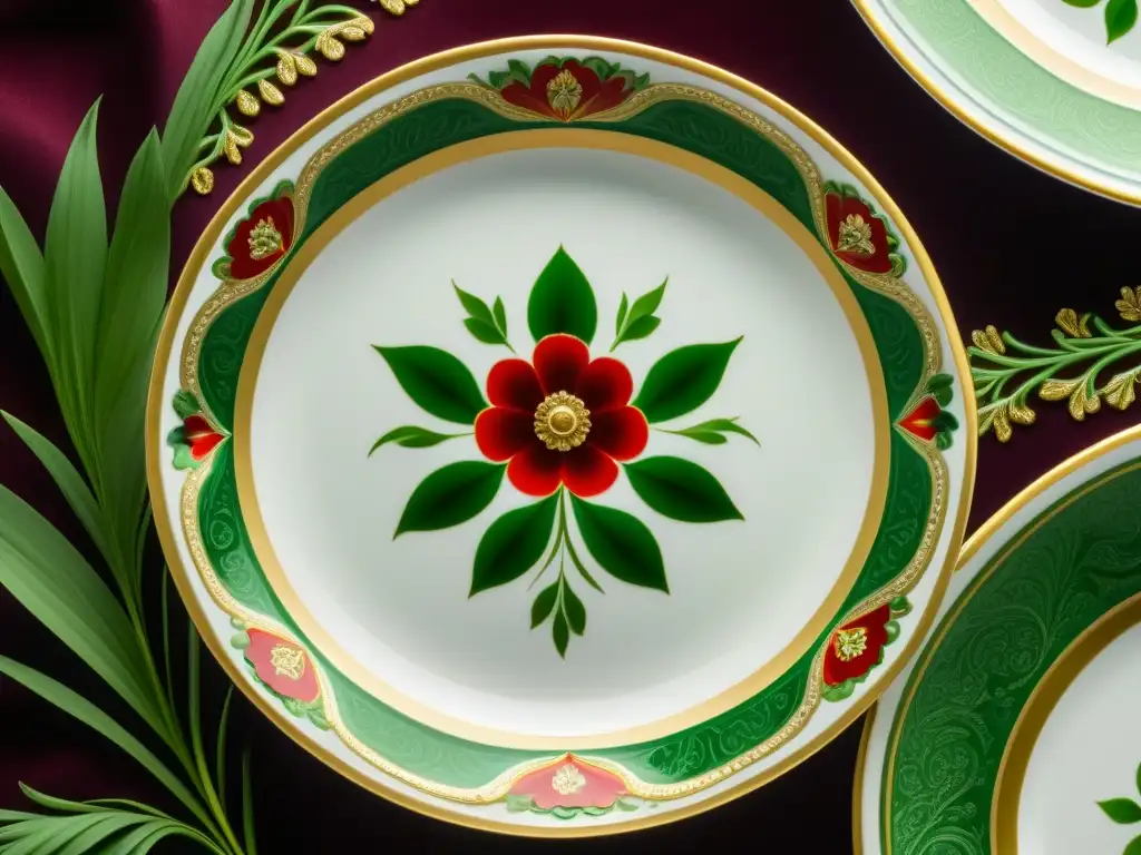 Plato de Porcelana de la Dinastía Románov Vajilla de los Zares: Historia y arte