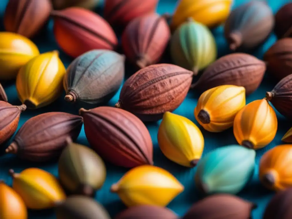 Vibrantes cacao en mercado africano resaltan influencia colonial en bebidas africanas